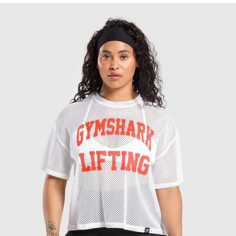 Gymshark mesh top